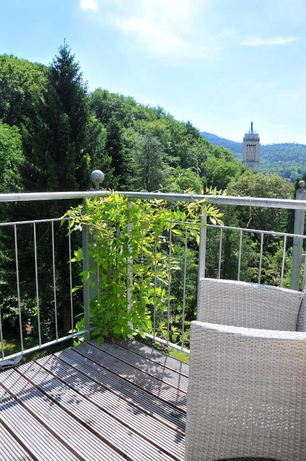 Stadt- Naturnah, Traumblick Und Balkon Baden-Baden Bagian luar foto