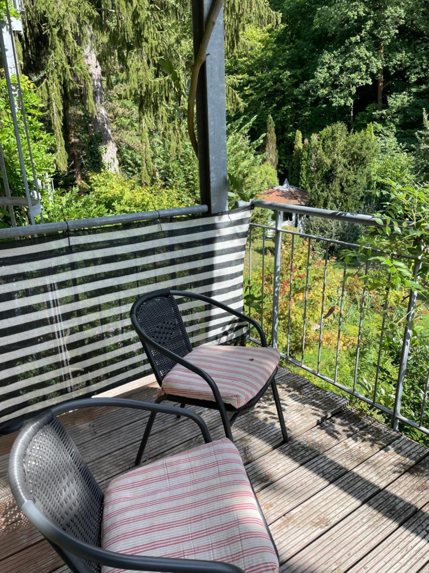 Stadt- Naturnah, Traumblick Und Balkon Baden-Baden Bagian luar foto