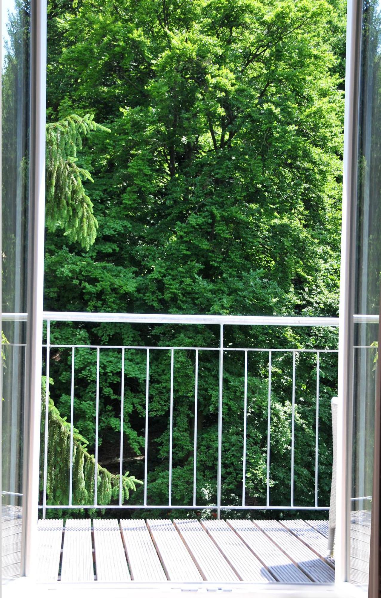 Stadt- Naturnah, Traumblick Und Balkon Baden-Baden Bagian luar foto